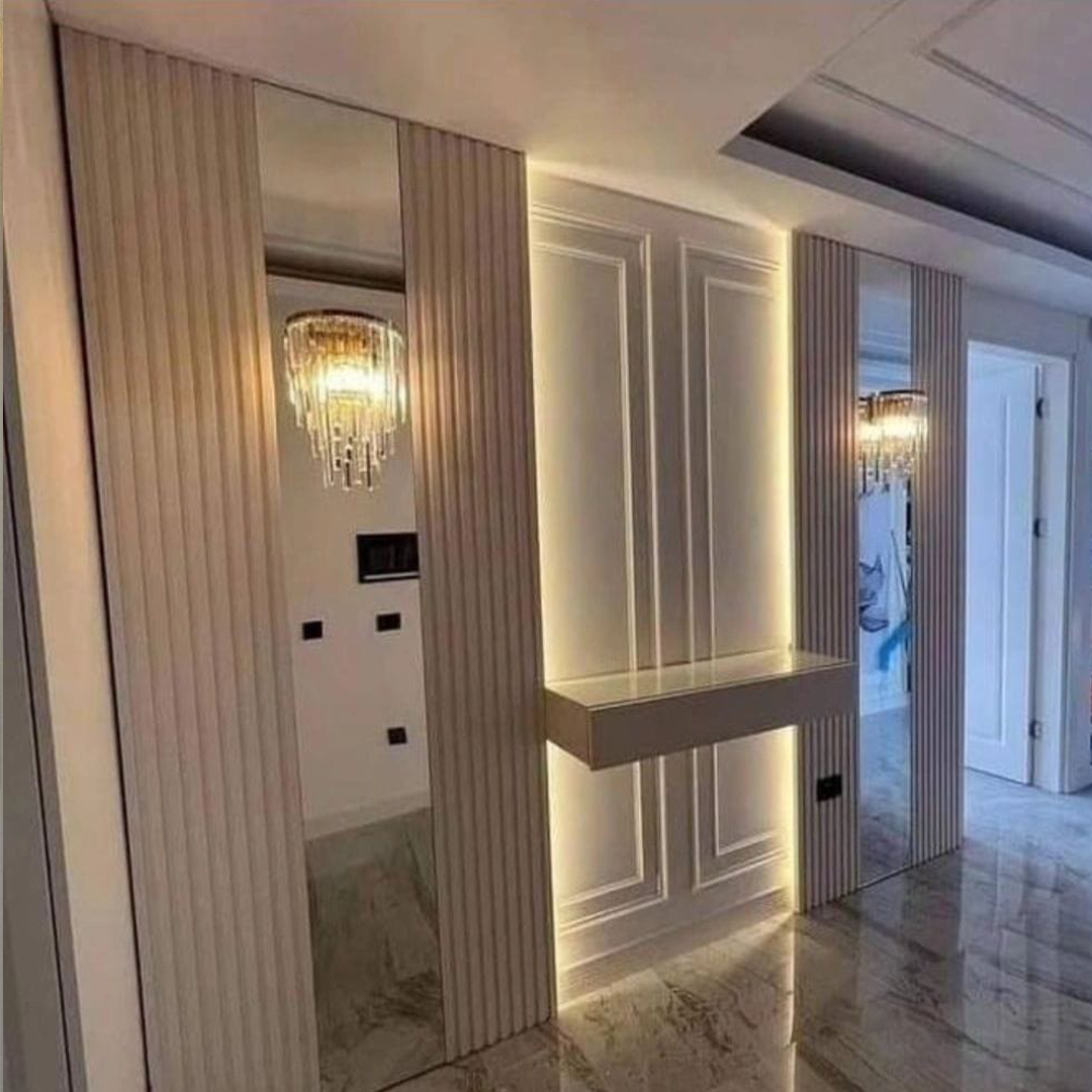 ديكور جبس بورد صالات واضاءات